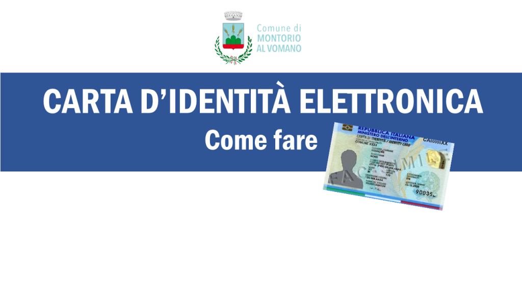 Fare la Carta d’Identità Elettronica (CIE)