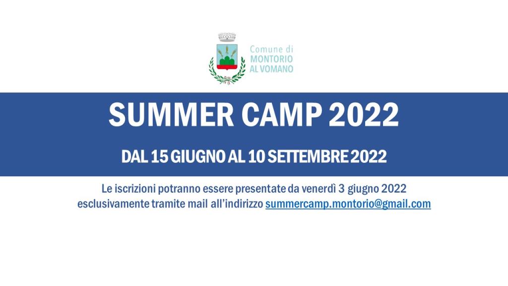 Summer Camp multidisciplinare 2022