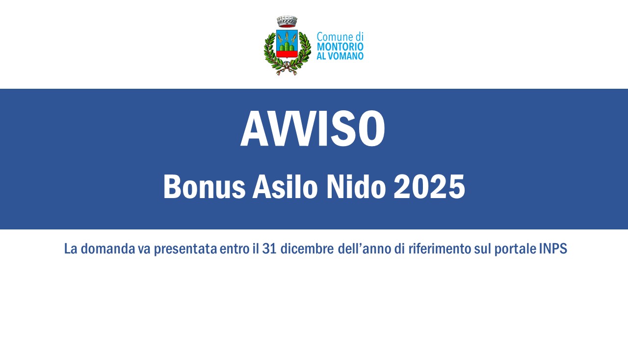 Bonus asilo nido 2025