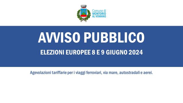 Elezioni dei membri del Parlamento Europeo spettanti all’Italia di sabato 8 giugno e domenica 9 giugno 2024 